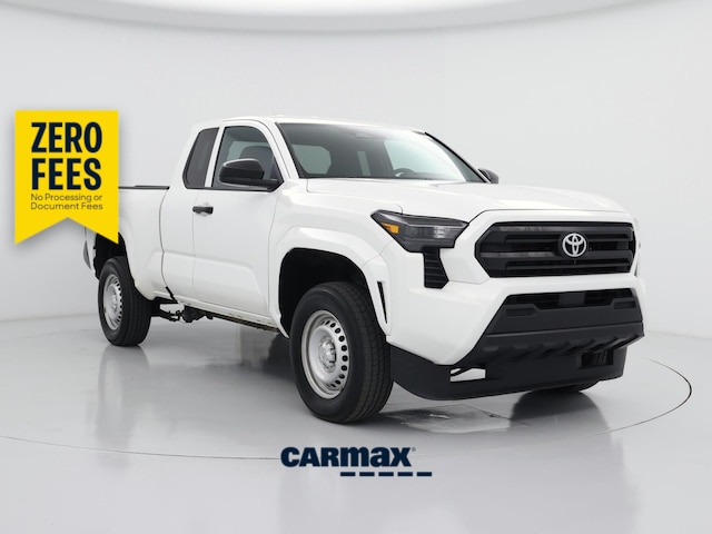 White 2024 Toyota Tacoma SR XtraCab LB RWD Pickup Truck 4X2 Automatic