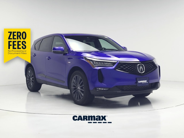 Blue 2024 Acura RDX SH-AWD with Advance and A-Spec Package SUV / Crossover All-Wheel Drive Automatic