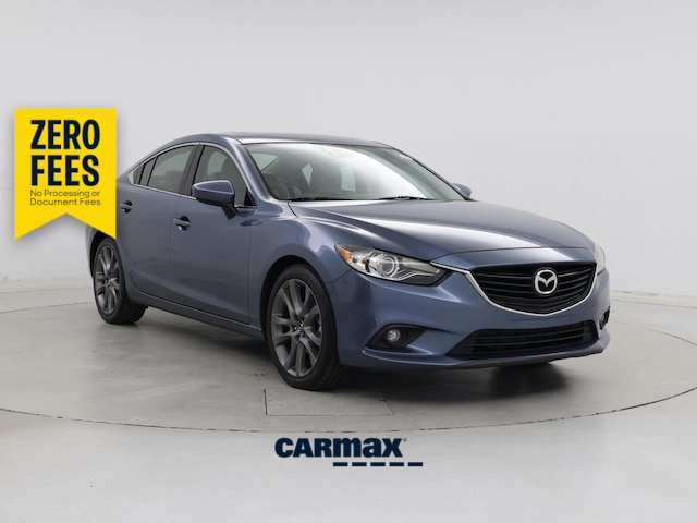 Blue 2015 Mazda MAZDA6 i Grand Touring Sedan Front-Wheel Drive Automatic