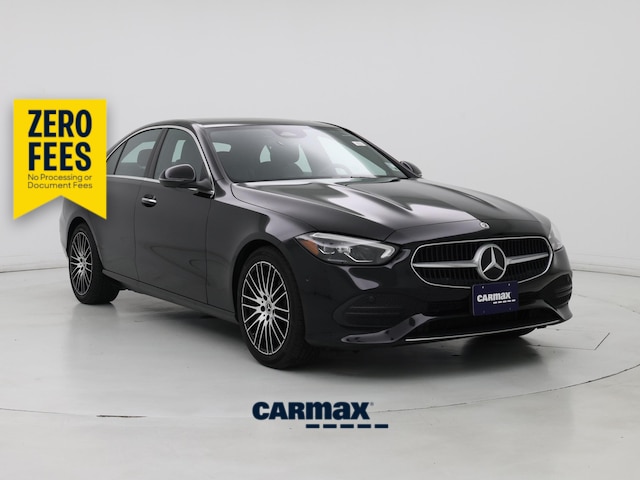 Black 2025 Mercedes-Benz C-Class C 300 RWD Sedan Rear-Wheel Drive Automatic