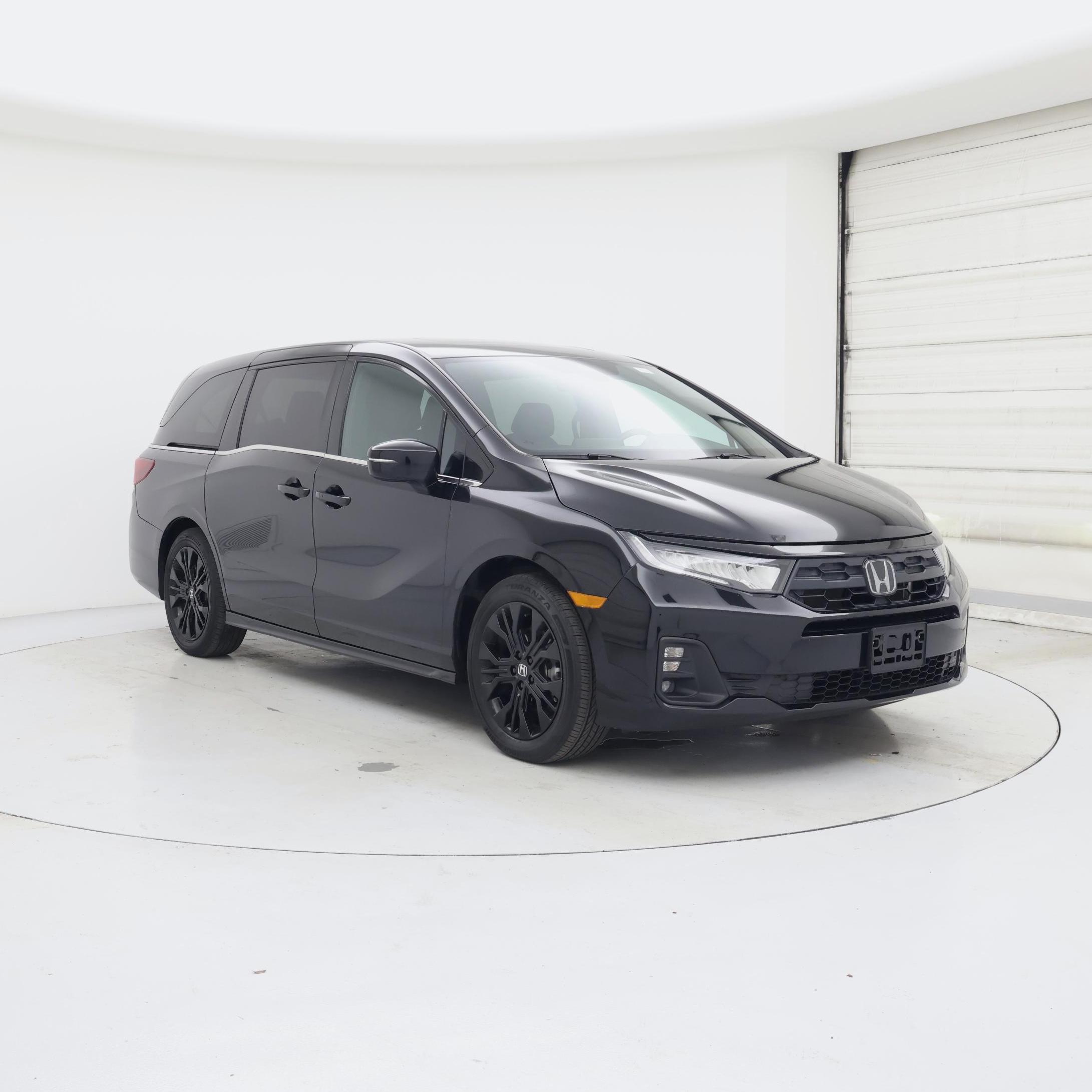 Black 2025 Honda Odyssey Minivan Front-Wheel Drive Automatic