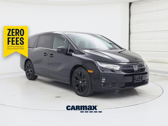 Black 2025 Honda Odyssey Minivan Front-Wheel Drive Automatic
