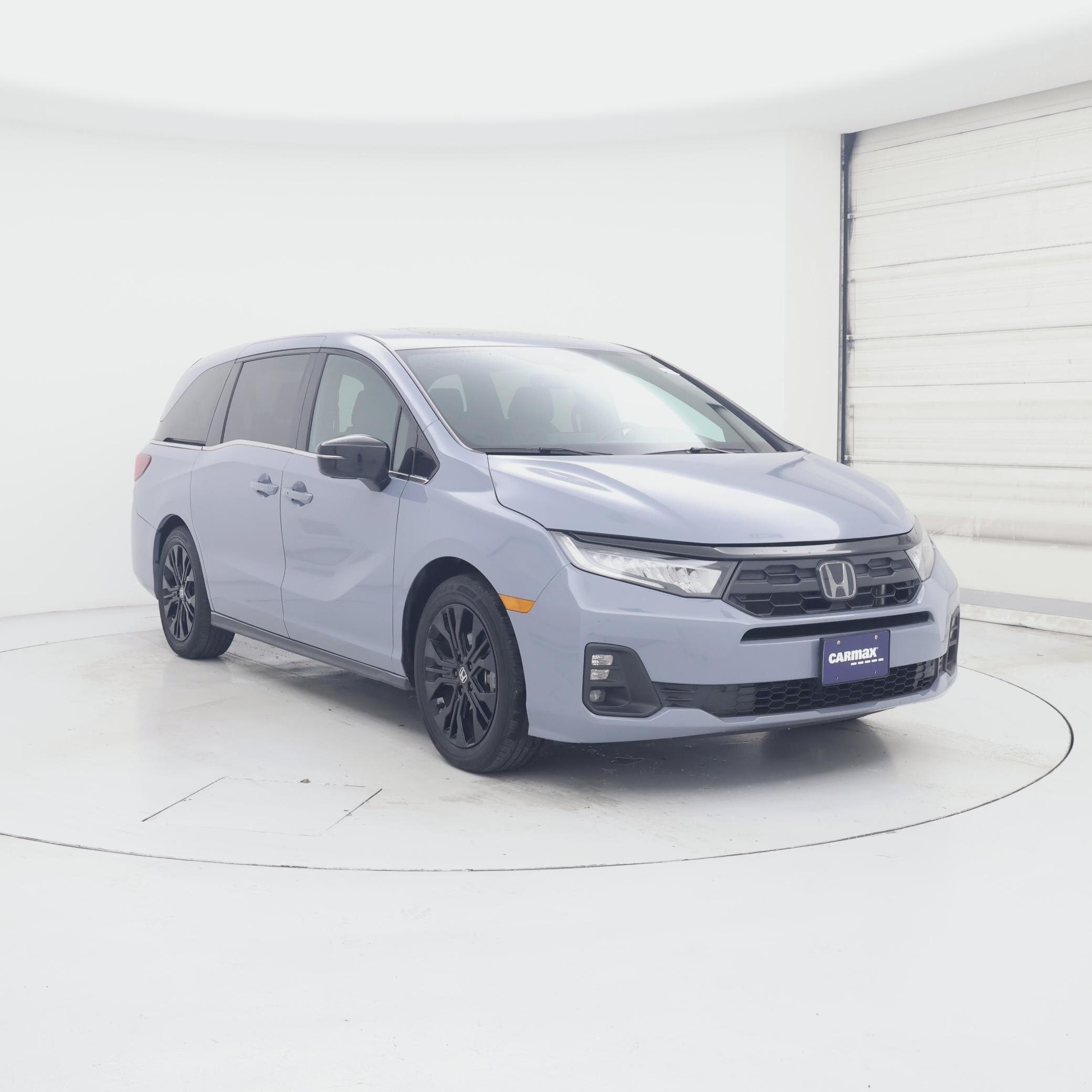 Blue 2025 Honda Odyssey Minivan Front-Wheel Drive Automatic