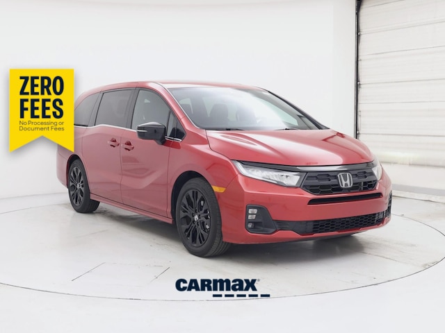 Red 2025 Honda Odyssey Sport-L FWD Minivan Front-Wheel Drive Automatic