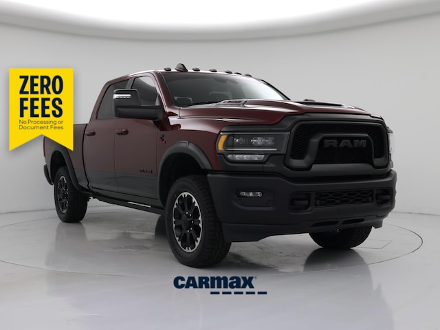 Red (Burgundy) 2024 RAM 2500 Rebel Crew Cab 4WD Pickup Truck Four-Wheel Drive Automatic