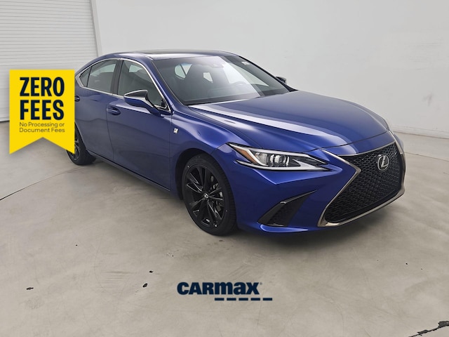Blue 2023 Lexus ES 350 F Sport Handling FWD Sedan Front-Wheel Drive Automatic