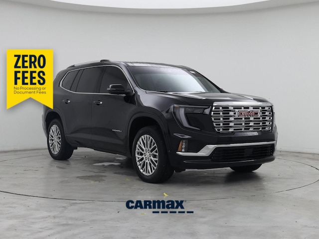 Black 2025 GMC Acadia Denali FWD SUV / Crossover Front-Wheel Drive Automatic
