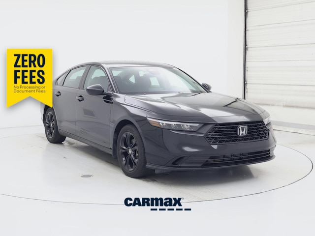 Black 2025 Honda Accord Sedan Front-Wheel Drive Automatic