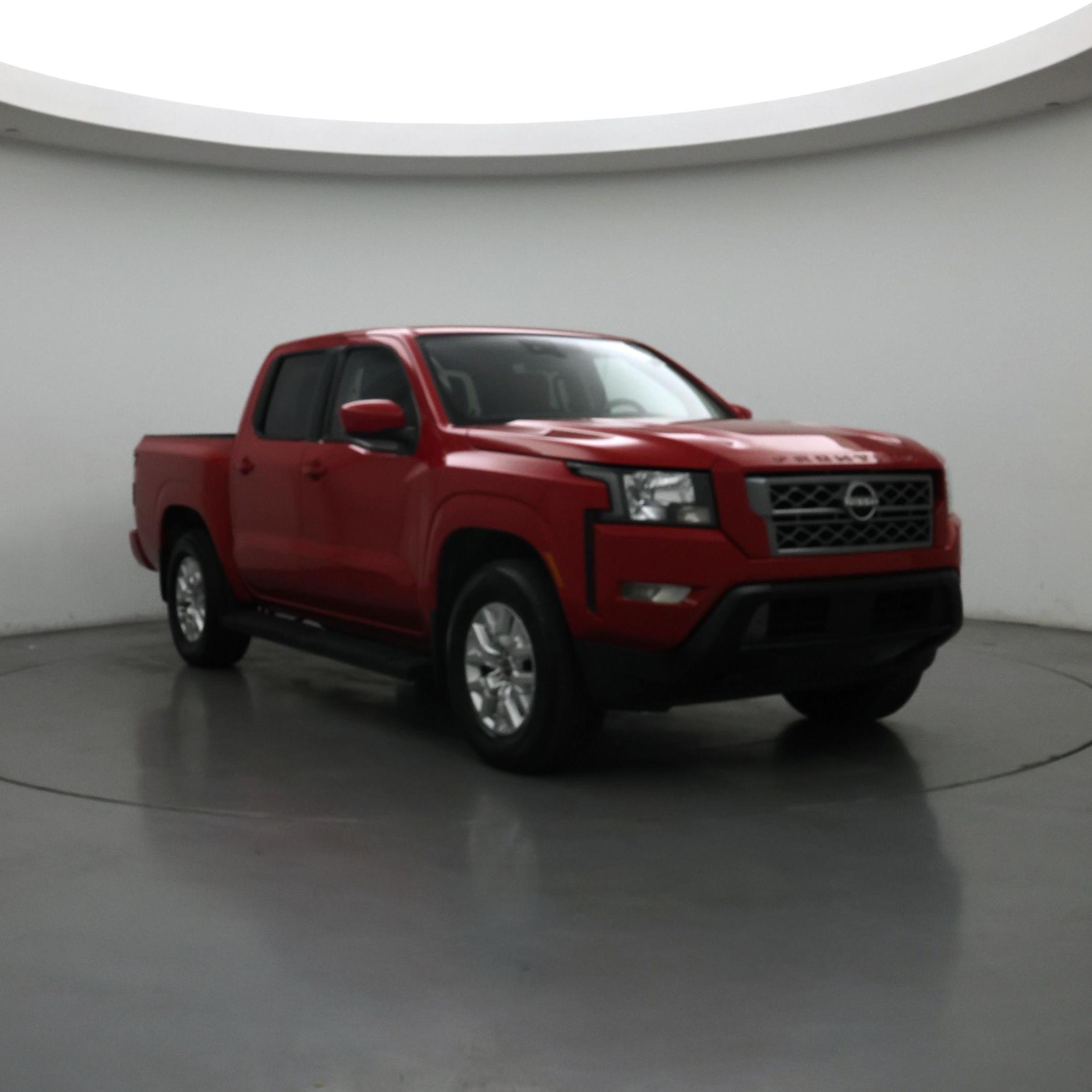Red 2024 Nissan Frontier Pickup Truck Four-Wheel Drive Automatic