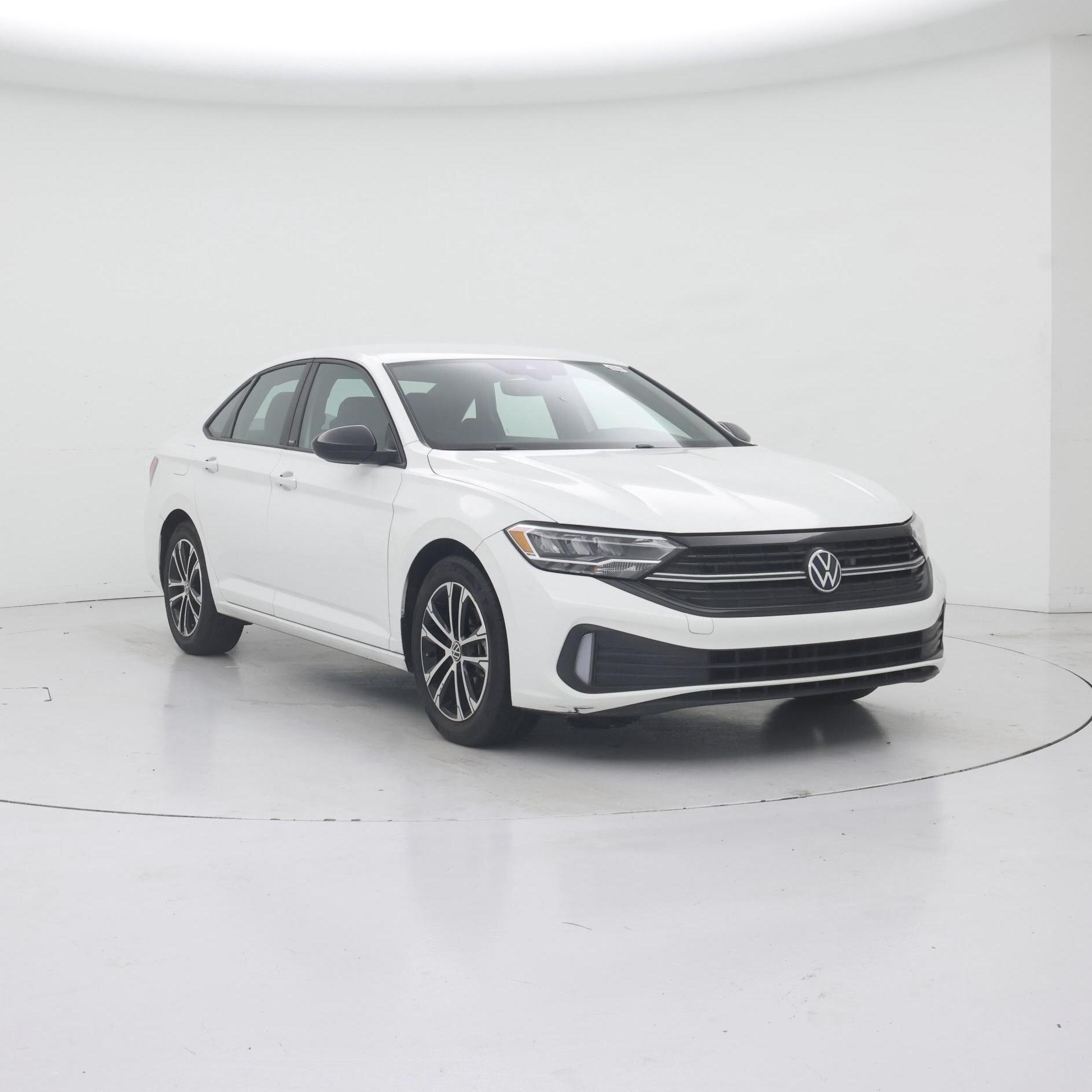 White 2023 Volkswagen Jetta Sedan Front-Wheel Drive Automatic
