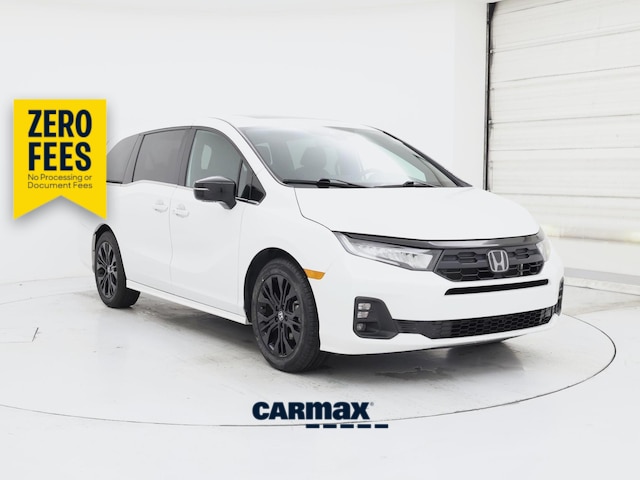 White 2025 Honda Odyssey Sport-L FWD Minivan Front-Wheel Drive Automatic