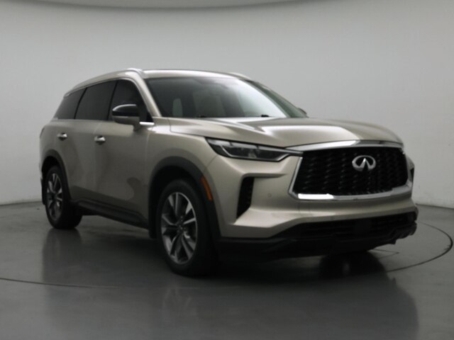 Gray 2024 INFINITI QX60 Luxe FWD SUV / Crossover Front-Wheel Drive Automatic