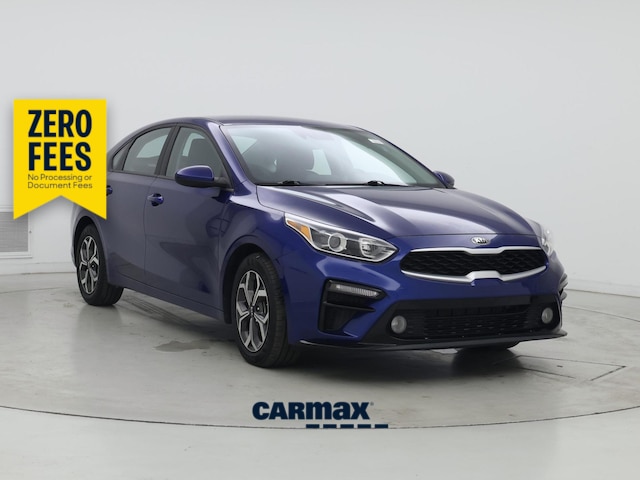 Blue 2021 Kia Forte FE FWD Sedan Front-Wheel Drive Automatic