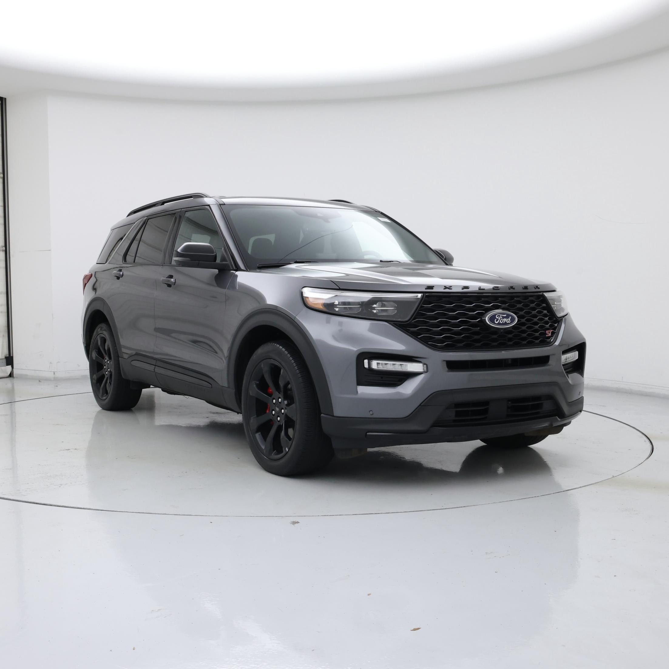Gray 2023 Ford Explorer ST AWD SUV / Crossover All-Wheel Drive Automatic