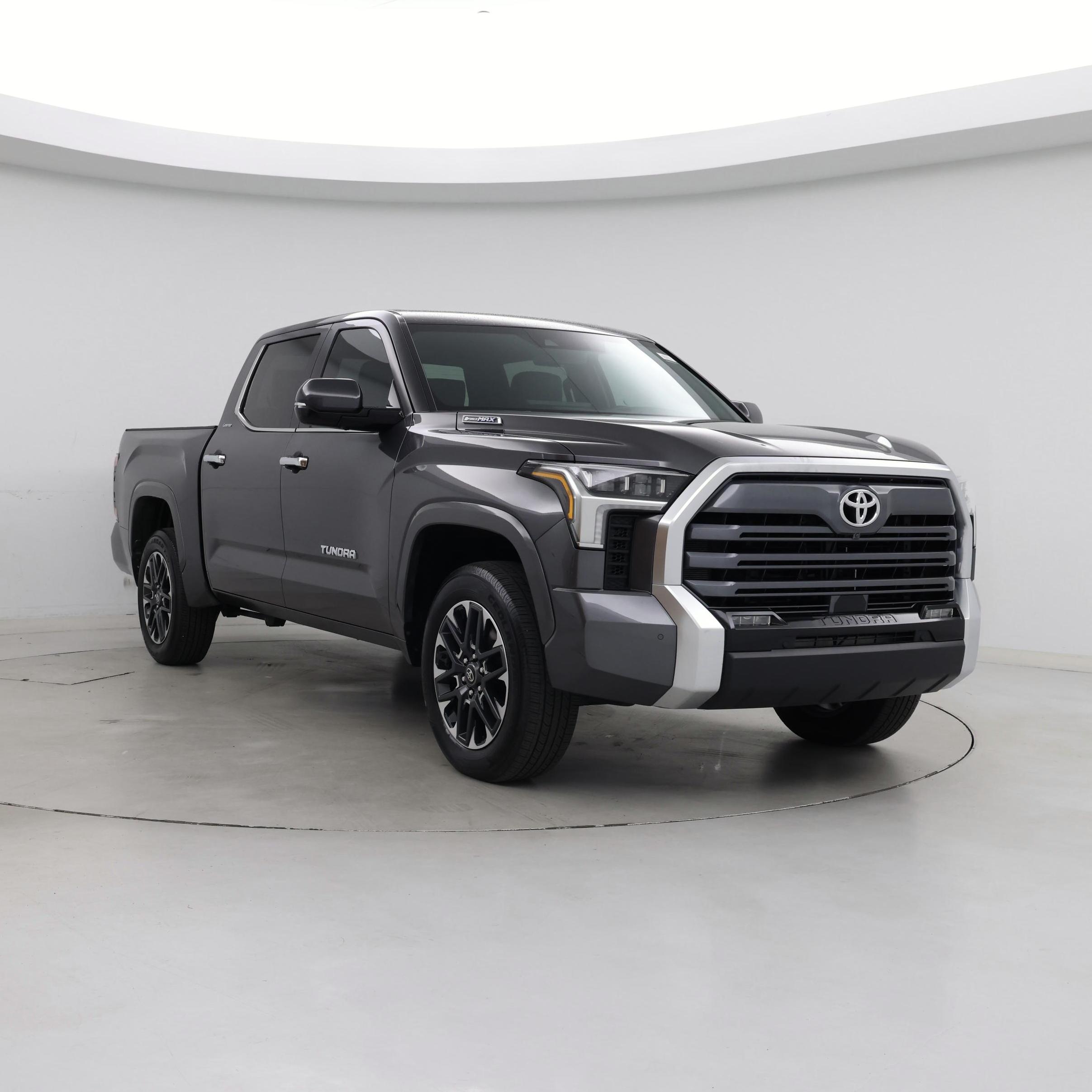 Gray 2026 Toyota Tundra Hybrid Pickup Truck Four-Wheel Drive Automatic