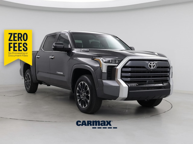 Gray 2026 Toyota Tundra Hybrid Pickup Truck Four-Wheel Drive Automatic
