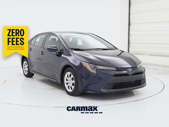 Blue 2024 Toyota Corolla LE FWD Sedan Front-Wheel Drive Automatic