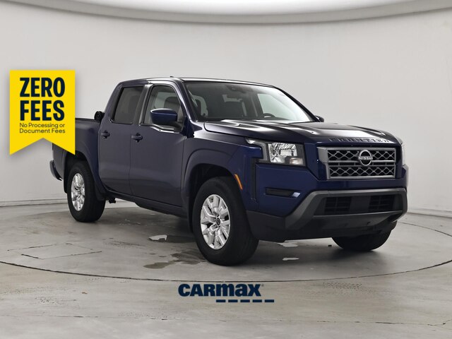 Blue 2022 Nissan Frontier SV Crew Cab RWD Pickup Truck 4X2 Automatic