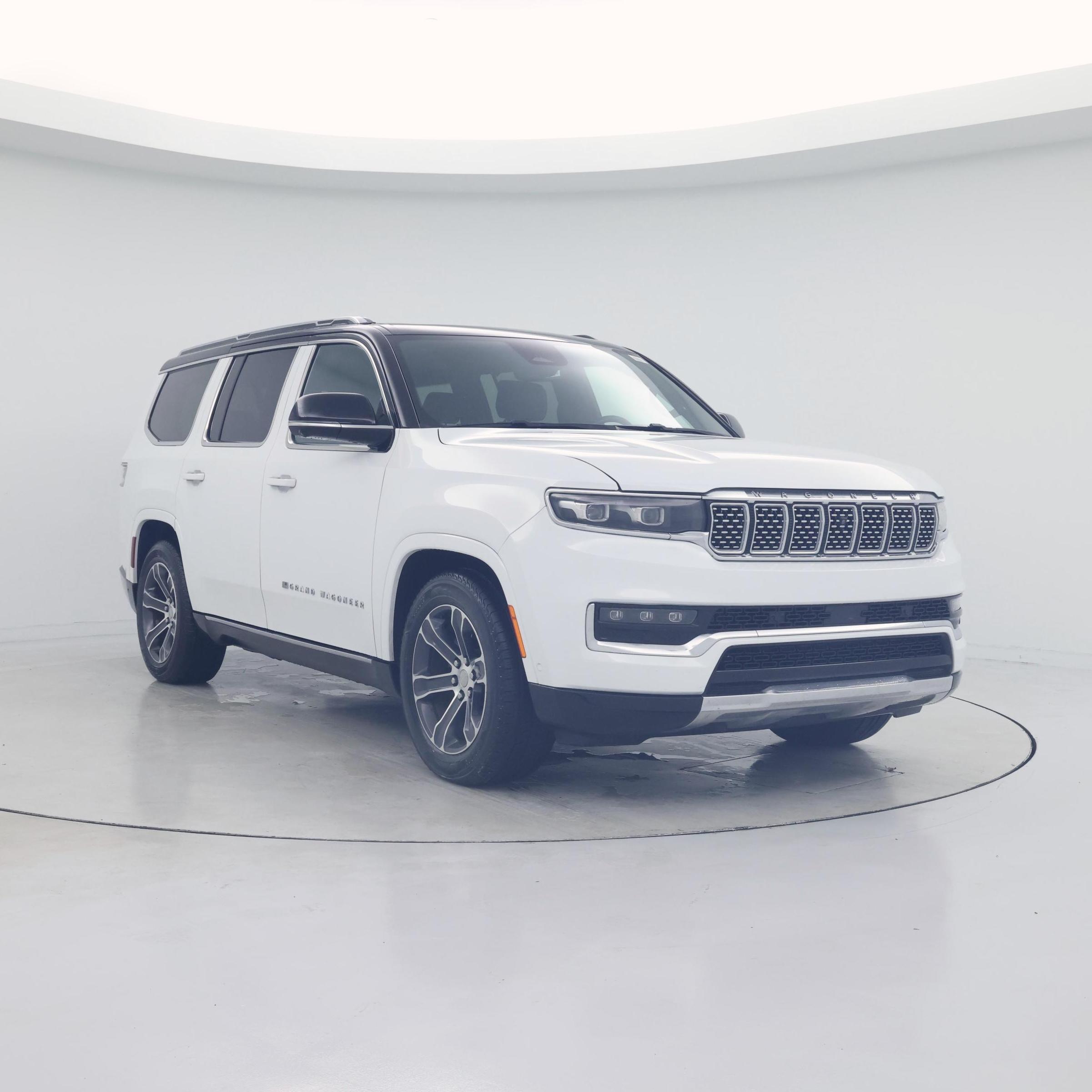 White 2023 Jeep Grand Wagoneer SUV / Crossover Four-Wheel Drive Automatic