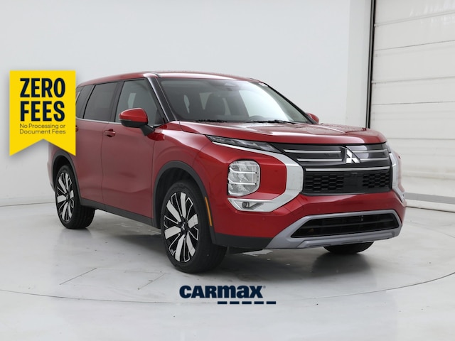 Red 2025 Mitsubishi Outlander SE FWD SUV / Crossover Front-Wheel Drive Automatic