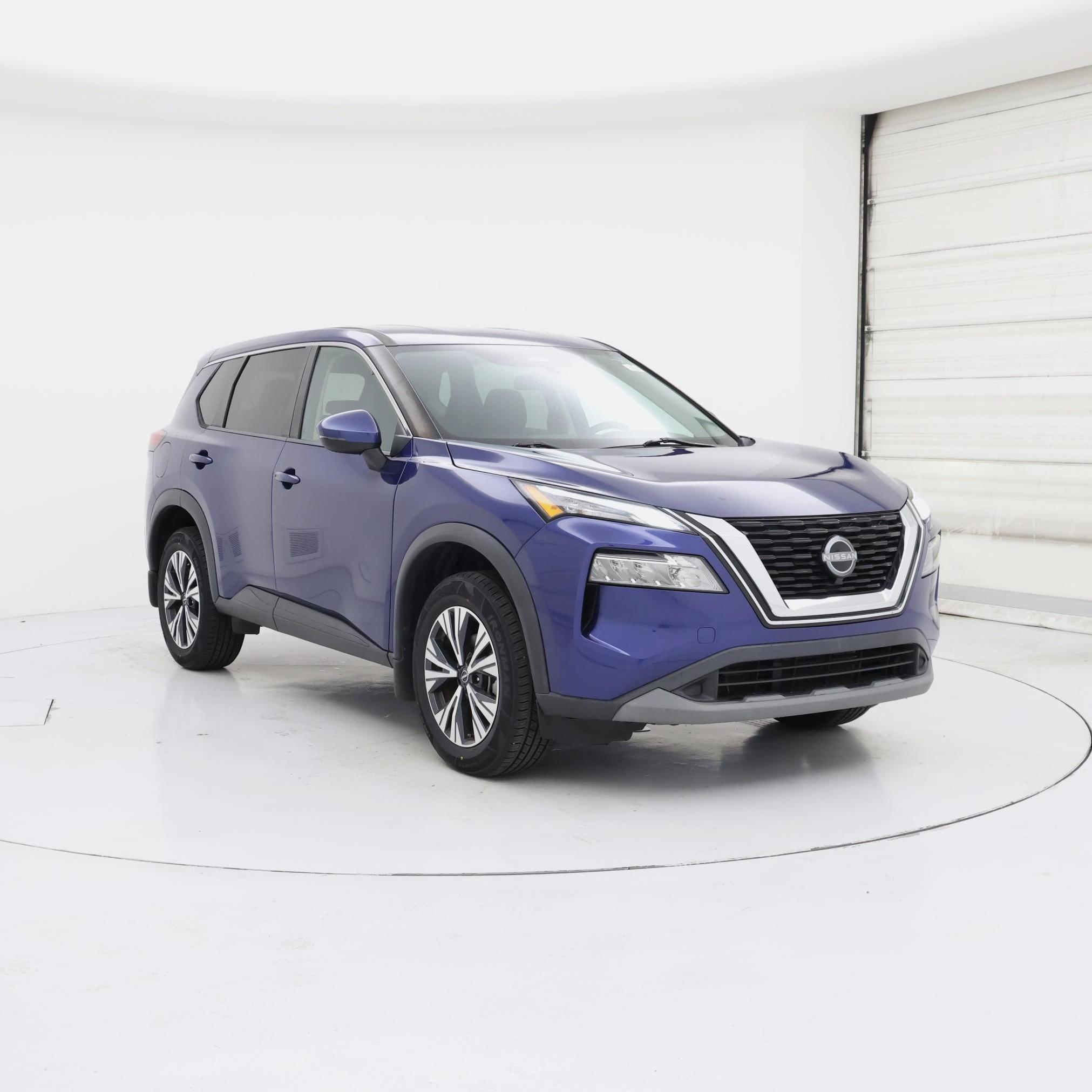 Blue 2022 Nissan Rogue SV AWD SUV / Crossover All-Wheel Drive Automatic