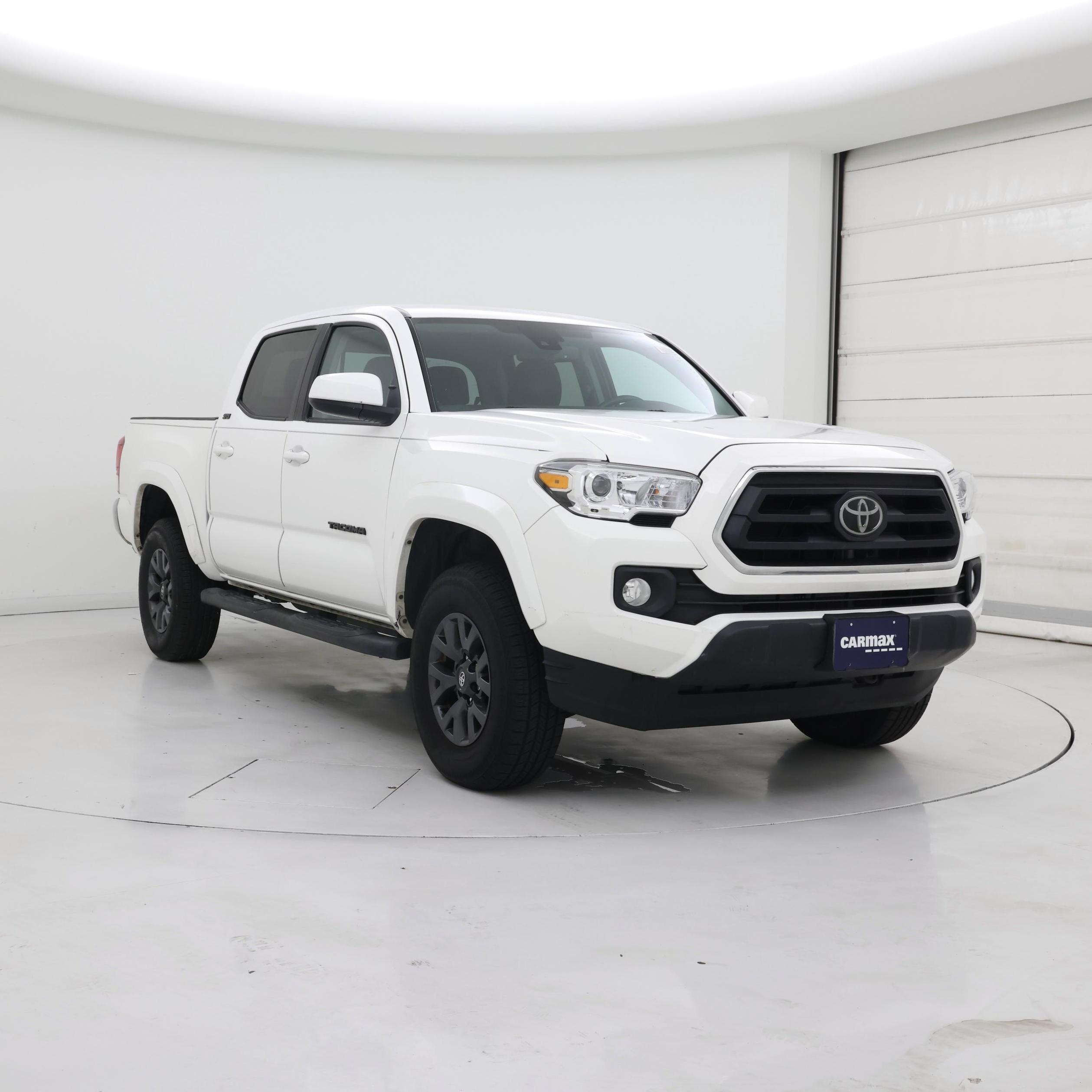 White 2023 Toyota Tacoma Pickup Truck Four-Wheel Drive Automatic