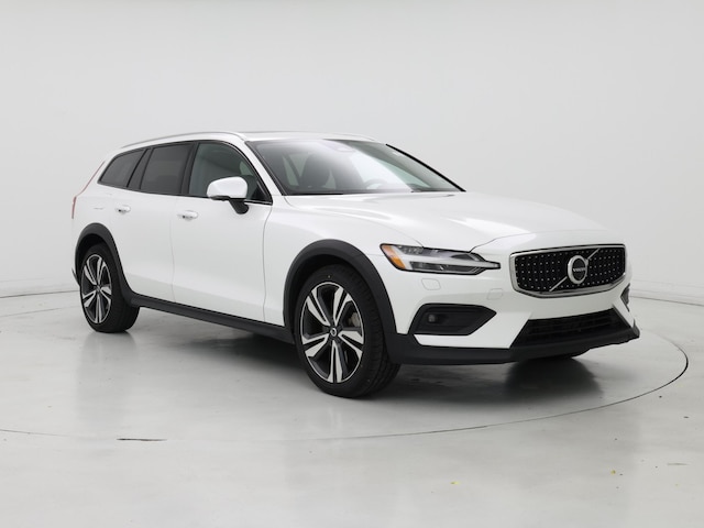 White 2025 Volvo V60 Cross Country B5 Plus AWD Wagon All-Wheel Drive Automatic