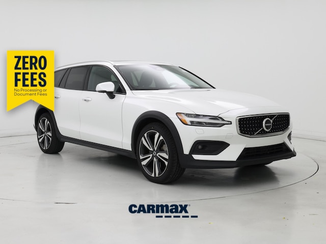 White 2025 Volvo V60 Cross Country B5 Plus AWD Wagon All-Wheel Drive Automatic