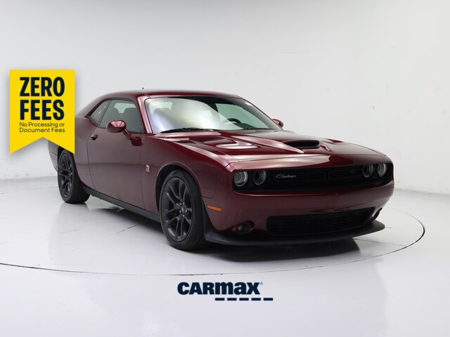 Red (Burgundy) 2020 Dodge Challenger Coupe Rear-Wheel Drive Automatic