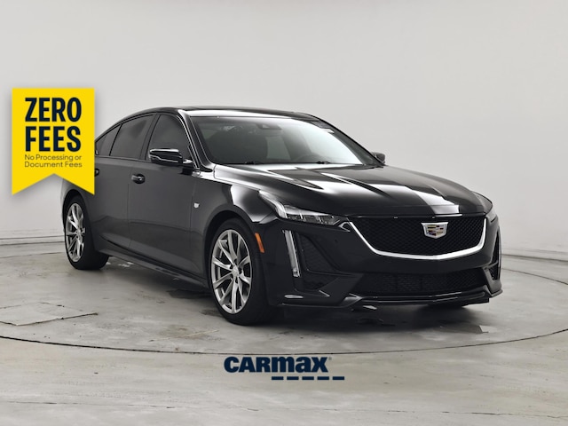 Black 2024 Cadillac CT5 Sedan Rear-Wheel Drive Automatic