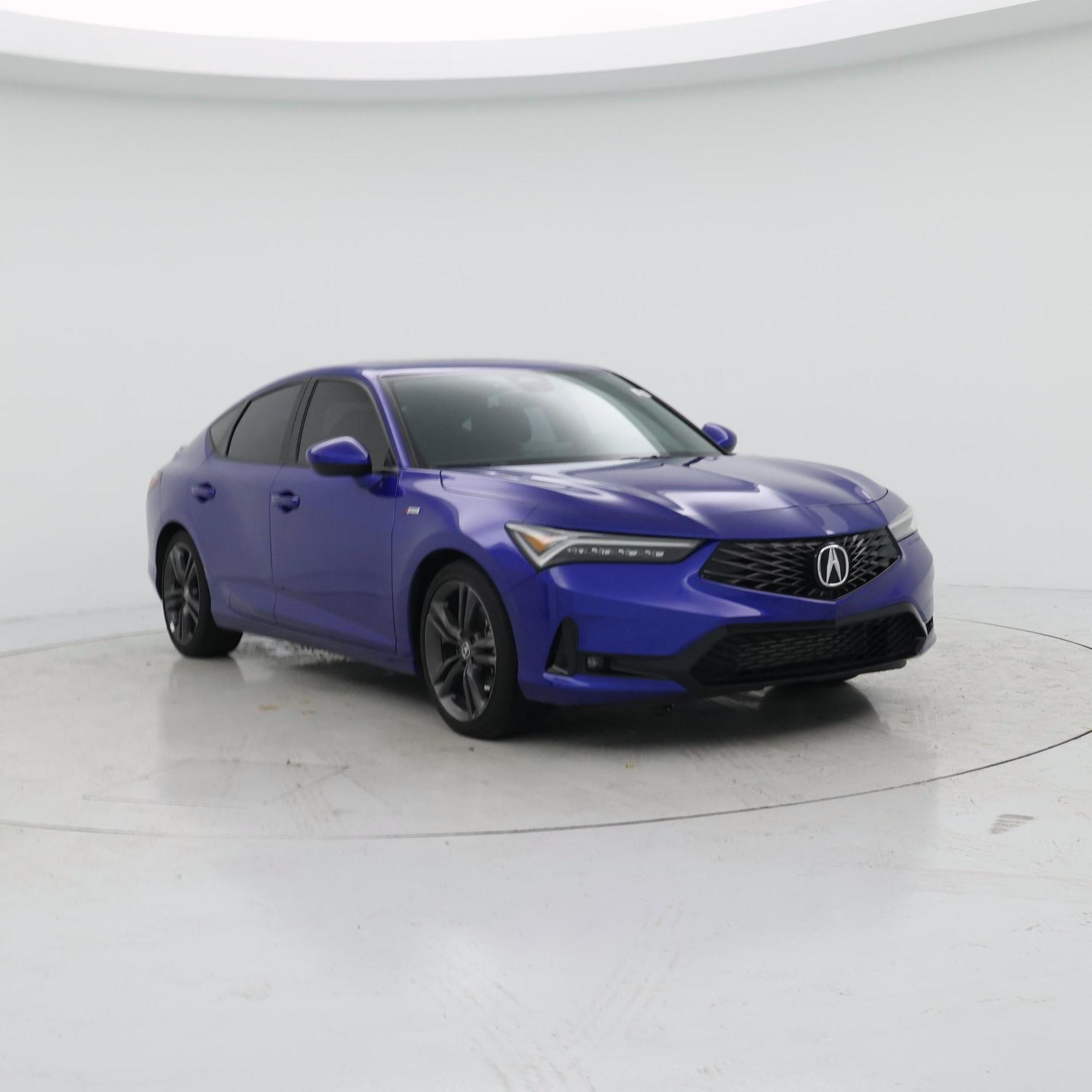 Blue 2024 Acura Integra Sedan Front-Wheel Drive Automatic