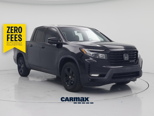 Black 2023 Honda Ridgeline Pickup Truck All-Wheel Drive Automatic
