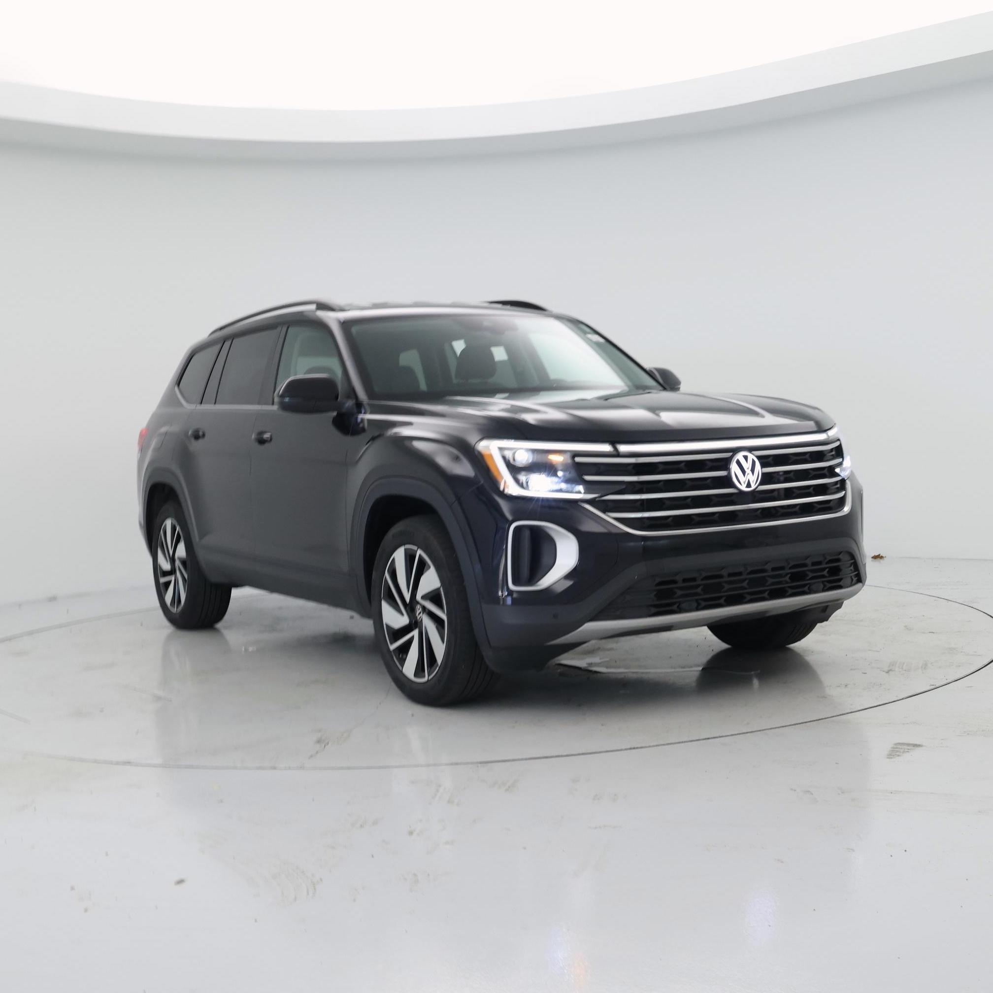 Black 2025 Volkswagen Atlas SE FWD with Technology SUV / Crossover Front-Wheel Drive Automatic