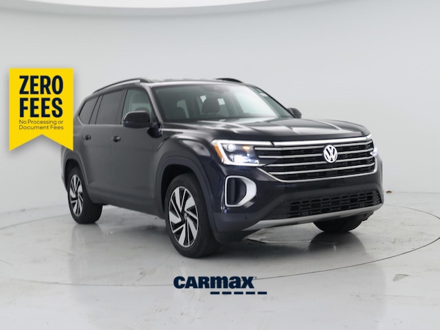 Black 2025 Volkswagen Atlas SE FWD with Technology SUV / Crossover Front-Wheel Drive Automatic