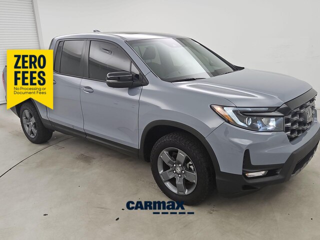 Gray 2025 Honda Ridgeline Pickup Truck All-Wheel Drive Automatic