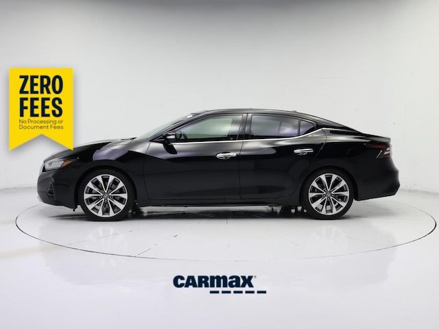 Black 2020 Nissan Maxima Platinum FWD Sedan Front-Wheel Drive Automatic