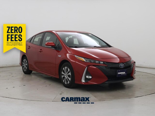 Red 2022 Toyota Prius Prime Hatchback Front-Wheel Drive Automatic