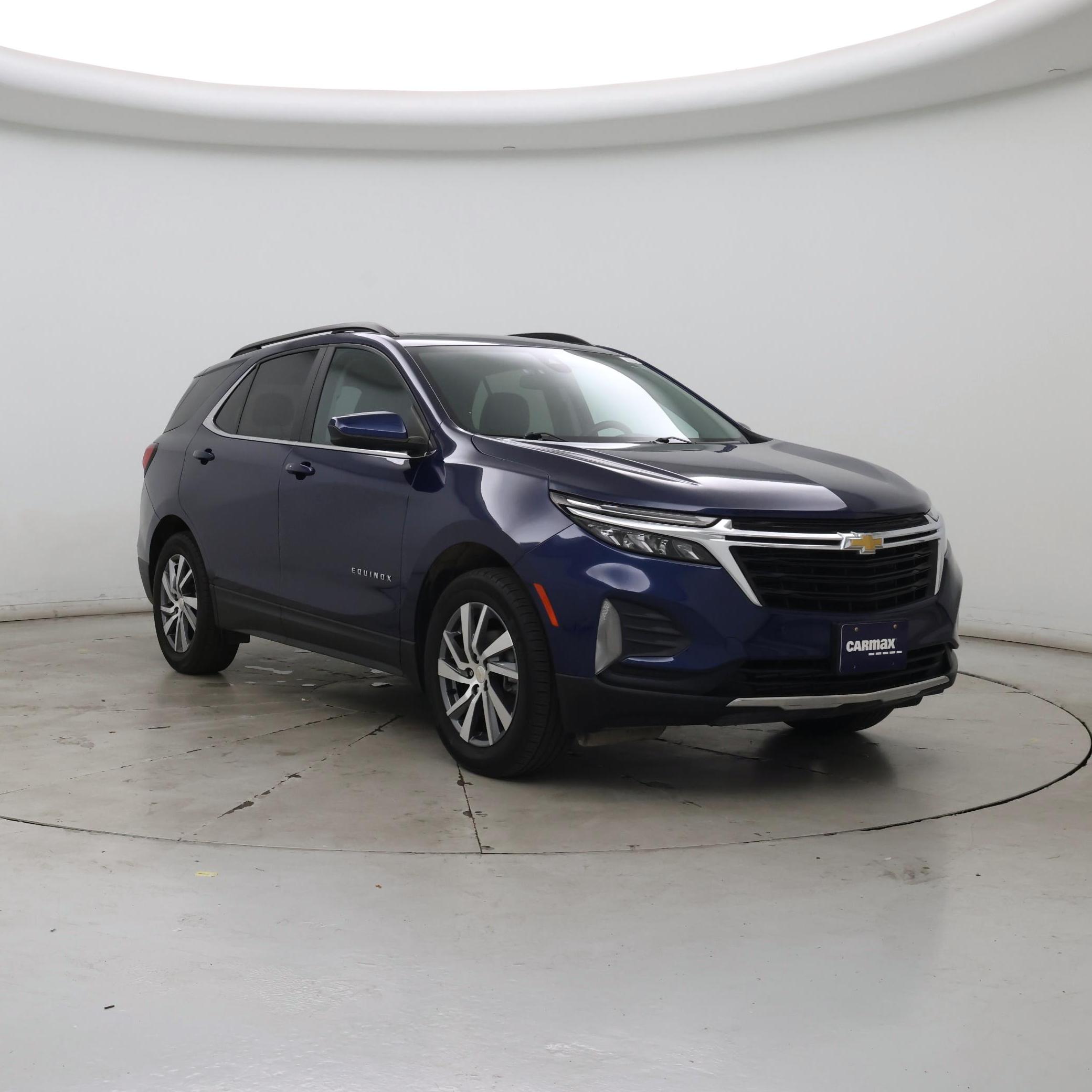 Blue 2022 Chevrolet Equinox SUV / Crossover Four-Wheel Drive Automatic
