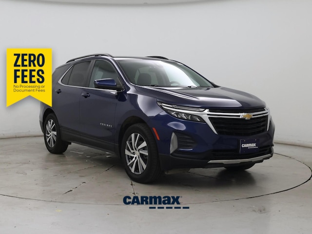 Blue 2022 Chevrolet Equinox SUV / Crossover Four-Wheel Drive Automatic