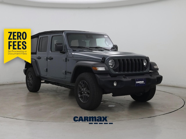 Gray 2024 Jeep Wrangler SUV / Crossover Four-Wheel Drive Automatic