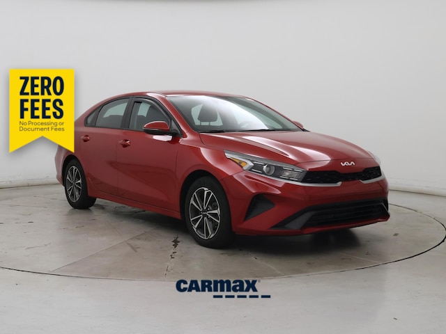 Red 2023 Kia Forte Sedan Front-Wheel Drive Automatic