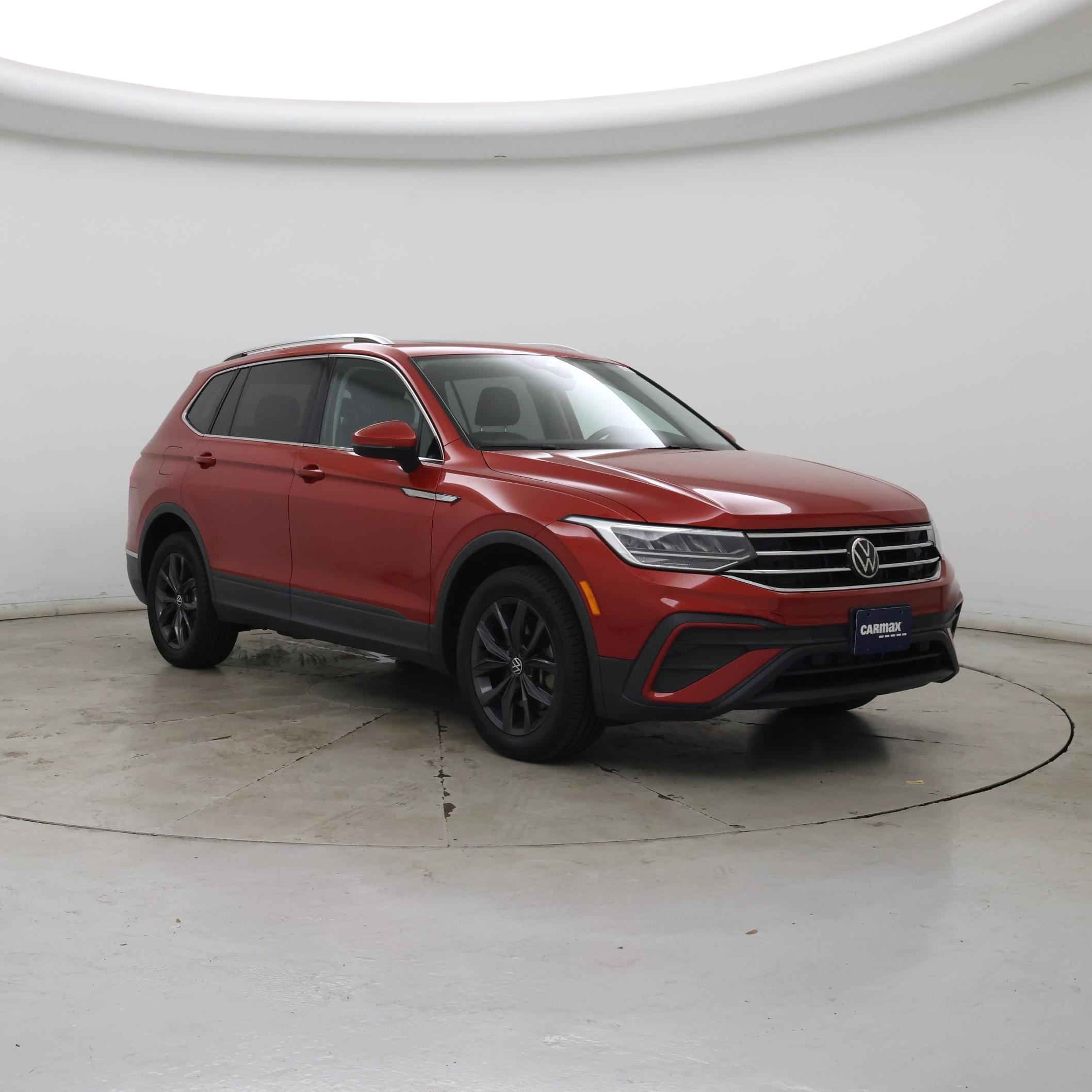 Red 2022 Volkswagen Tiguan SUV / Crossover All-Wheel Drive Automatic