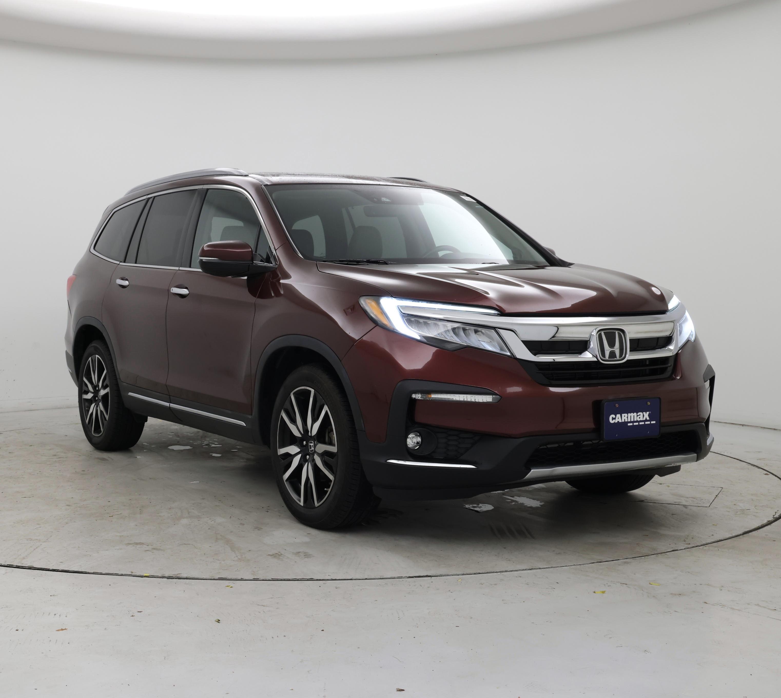 Red (Burgundy) 2020 Honda Pilot SUV / Crossover All-Wheel Drive Automatic