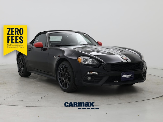 Black 2019 FIAT 124 Spider Convertible Rear-Wheel Drive Automatic