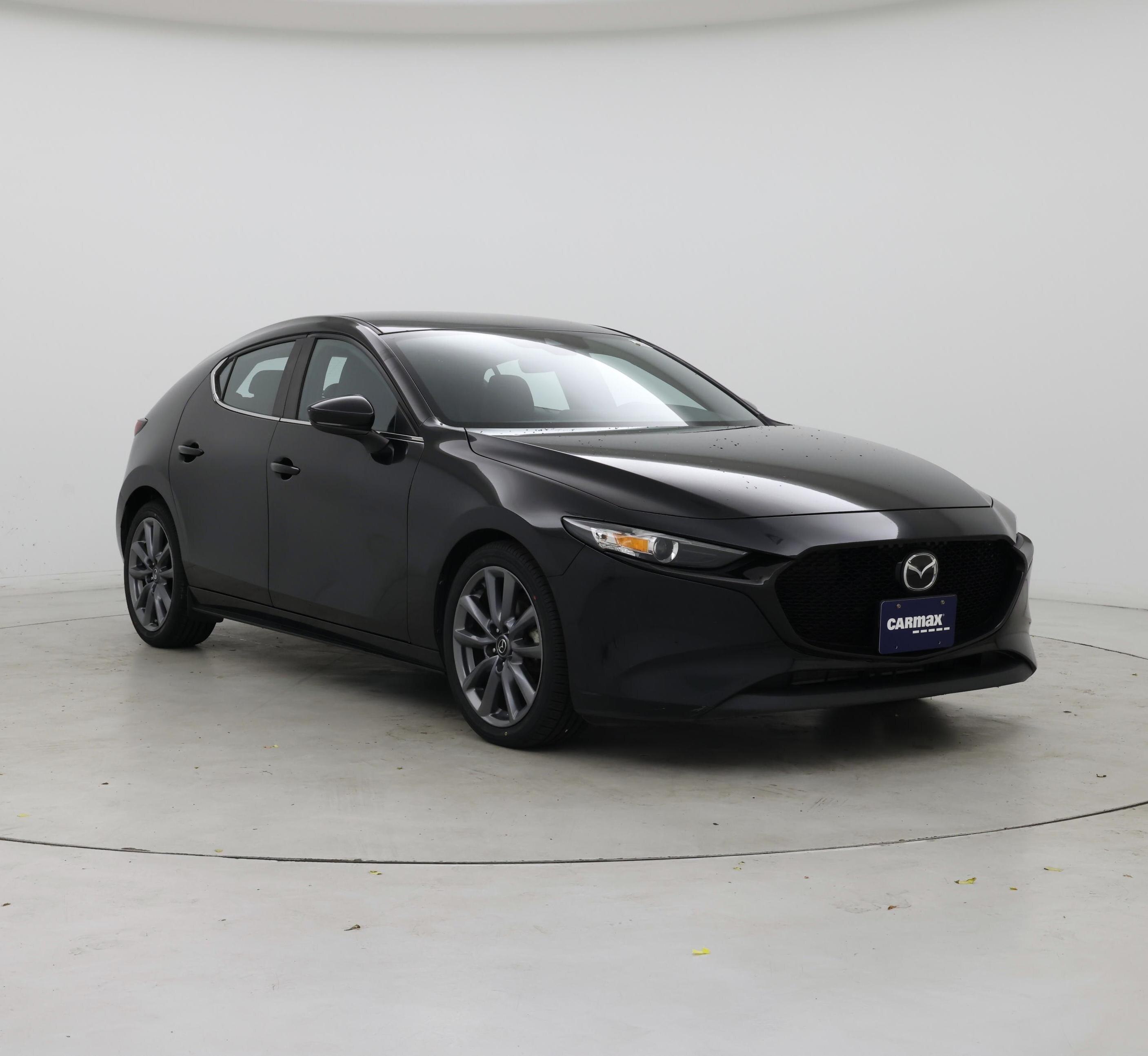 Black 2021 Mazda MAZDA3 Hatchback Front-Wheel Drive Automatic