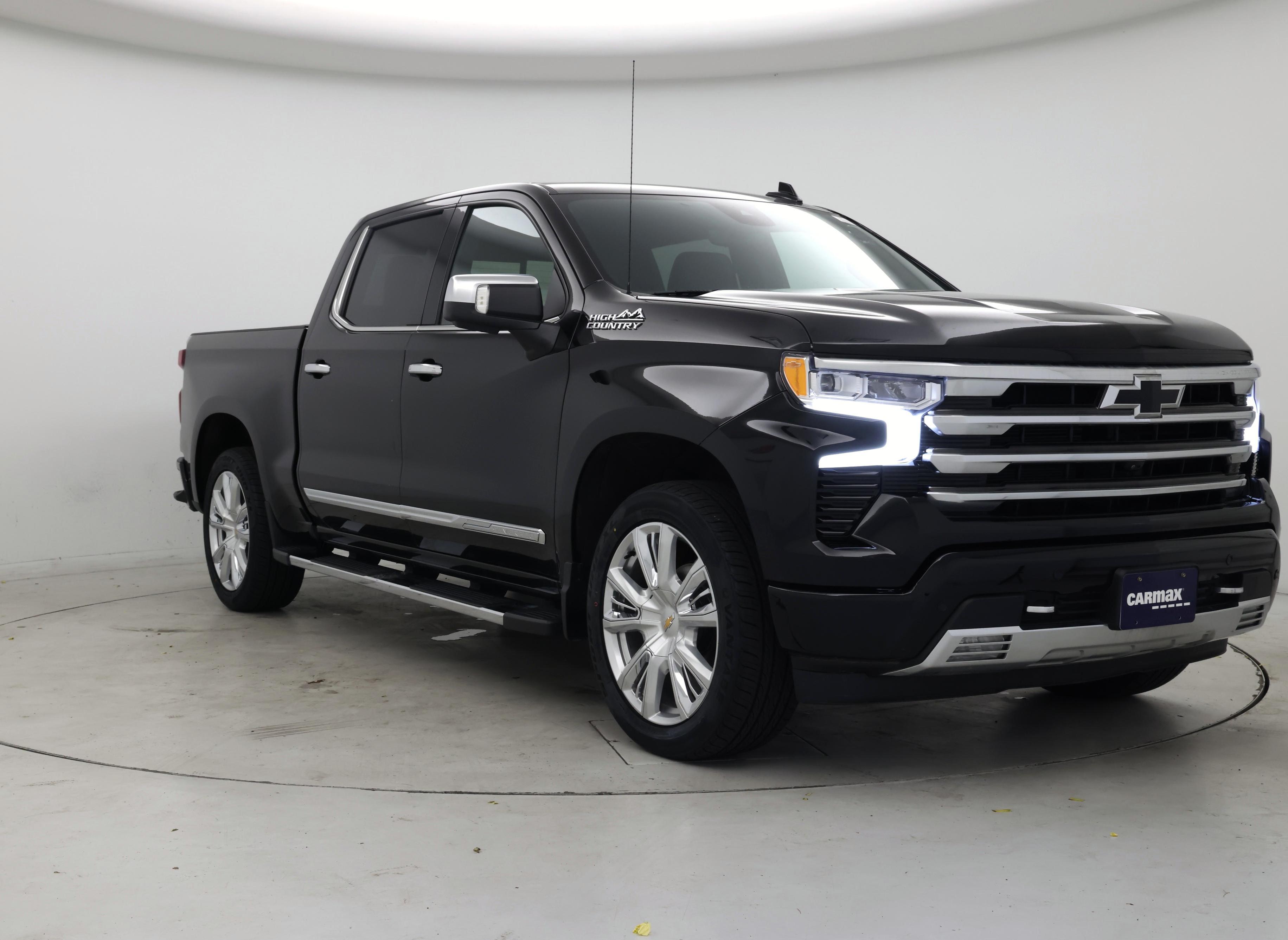 Black 2023 Chevrolet Silverado 1500 Pickup Truck Four-Wheel Drive Automatic