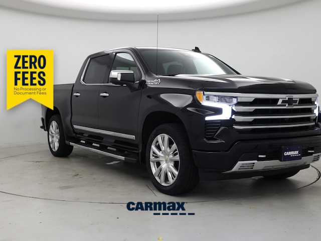 Black 2023 Chevrolet Silverado 1500 Pickup Truck Four-Wheel Drive Automatic