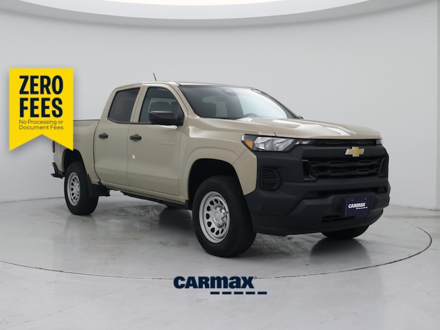 Brown (Tan) 2024 Chevrolet Colorado Work Truck Crew Cab RWD Pickup Truck 4X2 Automatic