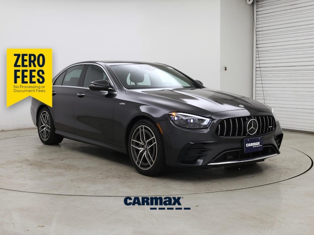 Gray 2022 Mercedes-Benz E-Class Sedan All-Wheel Drive Automatic