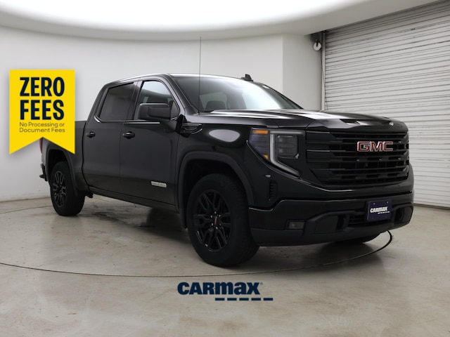 Black 2023 GMC Sierra 1500 Pickup Truck Four-Wheel Drive Automatic
